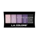 L.A. COLORS Purple Cashmere Matte Eyeshadow Palette