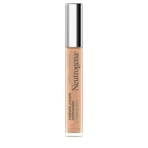 Neutrogena Healthy Skin Radiant Brightening Cream Concealer with Peptides & Vitamin E Antioxidant, Lightweight Perfecting Concealer, Non-Comedogenic, Cashew Light/Medium 03 cool undertones, 0.24 oz