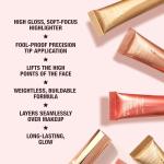 Charlotte Tilbury Beauty Light Wand Liquid Highlighter Makeup - Soft-Focus Highlighter & Blush for Cheeks - Pearlescent, Weightless Radiant Finish - Spotlight