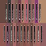 NYX PROFESSIONAL MAKEUP Suede Matte Lip Liner, Velvety-Smooth, Long-Lasting Formula For A Defined Lip Makeup Look - Cold Brew (Brown)