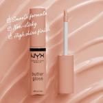NYX Butter Gloss in Madeleine - Mid-Tone Nude
