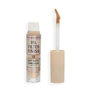 Revolution, IRL Filter Finish Concealer, Full Coverage, Oil-Free, Long-Lasting & Lightweight Formula, Infused with Hyaluronic Acid, Vegan & Cruelty-Free, C5, 0.21 oz