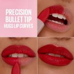 MAYBELLINE Serum Lipstick, Hydrating Lip Makeup with 8HRs of Lip Plumping Moisture with Hyaluronic Acid + Oil Blend, Upstate (Light Cool Brown Satin)