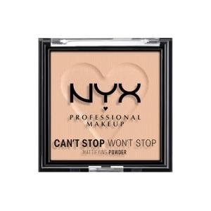 NYX PROFESSIONAL MAKEUP Can't Stop Won't Stop Mattifying Pressed Powder - Light Medium