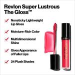 Revlon Super Lustrous Lip Gloss, High Shine Natural