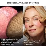 LAURA GELLER NEW YORK Baked Blush-n-Brighten Marbleized Blush for Cheeks - Ethereal Rose - Natural Finish - Buildable Color