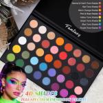 Vibrant Eyeshadow Palette - Matte & Shimmer Shades