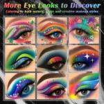 Vibrant Eyeshadow Palette - Matte & Shimmer Shades