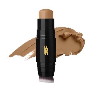 Black Radiance Color Perfect Foundation Stick with Soft Brush Applicator Duo – Buildable, Blendable Versatile Pigment-Rich Formula - Bronze Glow