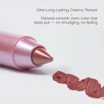 Vivienne Sabó Gel Lipliner Le Grand Volume – Long-Lasting Smudge-Proof Lip Liner & All-Over Lip Color, Creamy Precision Formula, Hydrating & Comfortable Wear, 02 Warm Nude