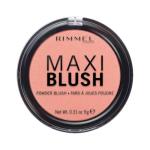 Rimmel London Maxi - 001 Third Base - Blush Powder, Lightweight, Highly Pigmented, Blendable, 0.31oz