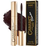 Vivienne Sabó Cabaret Premiere Brown Mascara, Volume and Length, Defining, Curling, No Flaking, No Clumping, Smudge Proof, Washable, Cruelty-Free, Made in Europe, (05 Brown), 0.3 Fl Oz, 1 Pack