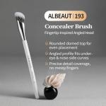 Albeaut Angled Concealer Brush for Precision Blending