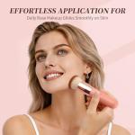 DUcare Pink Foundation Brush for Liquid Makeup