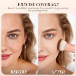 DUcare Pink Foundation Brush for Liquid Makeup