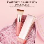 DUcare Pink Foundation Brush for Liquid Makeup