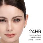 CLIO Kill Lash Superproof Mascara, Waterproof Mascara Black, Lengthening & Lifting for Defined Eyelash, Long-Lasting, Clump & Smudge-Free, for Sensitive Eyes, Korean Makeup Beauty (001 Long Curling)