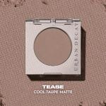 URBAN DECAY 24/7 Eyeshadow Compact - Award-Winning & Long-Lasting Eye Makeup - Up to 12 Hour Wear - Ultra-Blendable, Pigmented Color - Vegan Formula – Tease (Cool Taupe Matte)