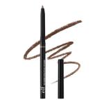 e.l.f. No Budge Retractable Eyeliner, Creamy, Ultra-Pigmented, Coffee