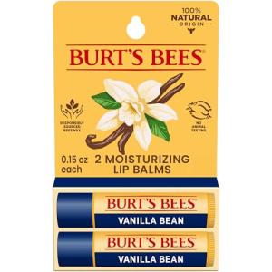Burt's Bees Vanilla Bean Lip Balm Set