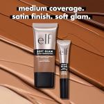 e.l.f. Soft Glam Satin Concealer, Medium Coverage For Blemishes & Under-Eye, Crease-Resistant, Long Lasting, Vegan & Cruelty-Free, 13 Fair Neutral
