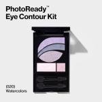 REVLON PhotoReady Eye Contour Kit, Eyeshadow Palette with 5 Wet/Dry Shades & Double-Ended Brush Applicator, Watercolors (520), 0.1oz
