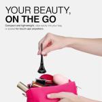 Palladio Liquid Eyeliner, Highly Pigmented and Waterproof Eyeliner, For Intense Eye Definition, Smear-proof Eyeliner Liquid, Includes Easy Grip Wand and Felt Tip Eyeliner Applicator, Midnight