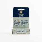 Manuka Health Lip Rescue - 0.16 oz Lip Balm for Dry Cracked Lips - 100% Natural Lip Balm with MGO 250+ Manuka Honey and Beeswax Provides Potent Lip Care