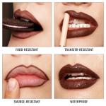 Oulac Brown Lip Liner Pencil, 2in1 Retractable Makup Crayon for Lipliner and Eyeliner, Highly Pigmented, Smooth, Long Lasting and Waterproof Formula, Vegan Beauty, 03 Teddy