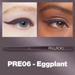 Palladio Retractable Waterproof Eyeliner, Eggplant, Creamy, Slip Twist Up Pencil Eye Liner, Smudge Proof Long Lasting Application, No Sharpener Required