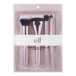 e.l.f. 4-Piece Vegan Makeup Brush Set