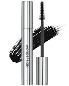 Wonderskin Mascara - Black Mascara for Volume, Length, and Curl - Lengthening, Volumizing & Smudge Proof Lash Makeup