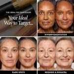 LAURA GELLER NEW YORK The Ideal Fix Concealer - Medium - Buildable Medium to Full Coverage Liquid Concealer - Covers Under Eye Dark Circles & Blemishes - Long-Lasting