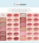 Heart Percent Dote On Mood Lip Liner Pencil, Long-Lasting Creamy Lip Crayon Smooth Lipliner Retractable Lipstick Overlip Line Color 0.8g, #06. Rose Beige