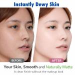 Club 2pk Suppin Translucent Pressed Powder Foundation + Overnight Skincare, Finishing Powder Makeup & Face Powder with Amino Acids, Shea Butter& Aloe, 24H Long-Lasting Japanese Skincare, WHITE