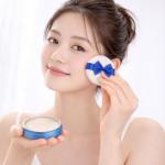 Club 2pk Suppin Translucent Pressed Powder Foundation + Overnight Skincare, Finishing Powder Makeup & Face Powder with Amino Acids, Shea Butter& Aloe, 24H Long-Lasting Japanese Skincare, WHITE