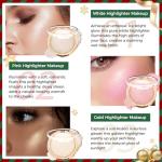 Baked Highlighter Powder Palette - Sheer Pearl Shimmer