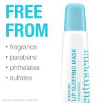 Neutrogena Hydro Boost Hydrating Lip Sleeping Mask with Hyaluronic Acid, Clear Overnight and Daily Moisturizing Treatment for Very Dry Lips, Fragrance Free Squeeze Tube Lip Balm, 0.35 oz