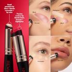 Revlon Dual Ended Jelly Makeup Blender Tool, Silicone Makeup Applicator for Blush, Bronzer, Concealer, Contour, Eyes, and Lips, 1 count