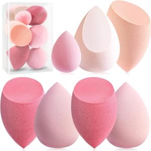 Foonbe 7-Piece Makeup Sponge Set - Multi-Colored