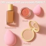 Foonbe 7-Piece Makeup Sponge Set - Multi-Colored