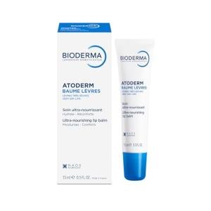 Bioderma Atoderm Lip Balm - Moisturizing and Nourishing Lip Balm for Dry, Chapped Lips