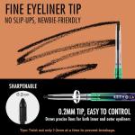 BEPHOLAN Black Eyeliner Pencils,Waterproof Gel Eyeliner Pencil Waterline Eye Liner Pen for Women Waterproof Smudge Proof Long-lasting (BLACK)