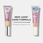 IT Cosmetics Your Skin But Better CC+ Cream Illumination - Color Correcting Cream, Full-Coverage Foundation, Hydrating Serum & SPF 50+ Sunscreen Radiant Finish 1.08 fl oz
