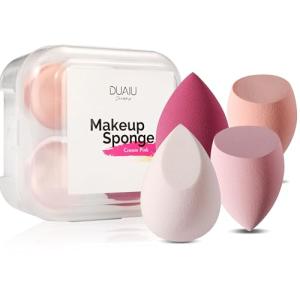 4 Pcs Makeup Sponge Set for Flawless Blending
