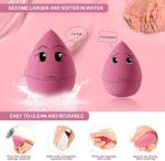 4 Pcs Makeup Sponge Set for Flawless Blending