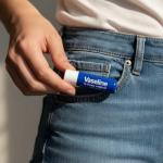 Vaseline Lip Therapy Care Original, Fast-Acting Nourishment, Ideal for Chapped, Dry, Cracked, or Damaged Lips, Lip Balm, 0.16 Ounce (Pack of 4)