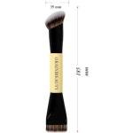 OrainiBeauty Dual-Ended Foundation Brush – 2-in-1 Makeup Brush for Liquid, Cream & Powder | Precision Tip for Contour & Hard-to-Reach Areas | Soft Vegan Bristles, Streak-Free Finish.