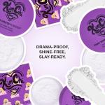 Kimchi Chic Beauty That WhitePowder Set and Bake Mattifying Setting Powder for Makeup, Extra Fluffy Loose Face Powder Poof, Soft Natural Face Makeup Helps Minimize the Appearance of Fine Lines, White