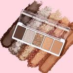 wet n wild Color Icon Eyeshadow Makeup 5 Pan Palette, Matte, Shimmer, Metallic, Long Wearing, Rich Buttery Pigment, Cruelty Free - Camo-flaunt